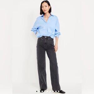 Old Navy Extra High Waisted Wide Leg Jean